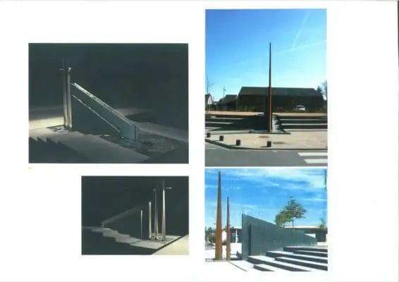 Fontaine pour Le Breuil, 71 - Ardoise - 2007