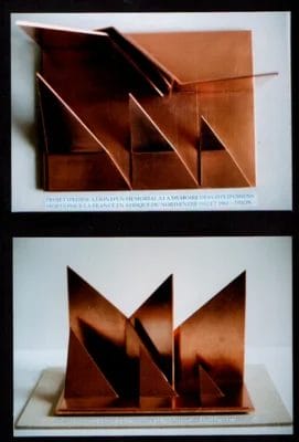 Concours pour un memorial, Dijon - 1999